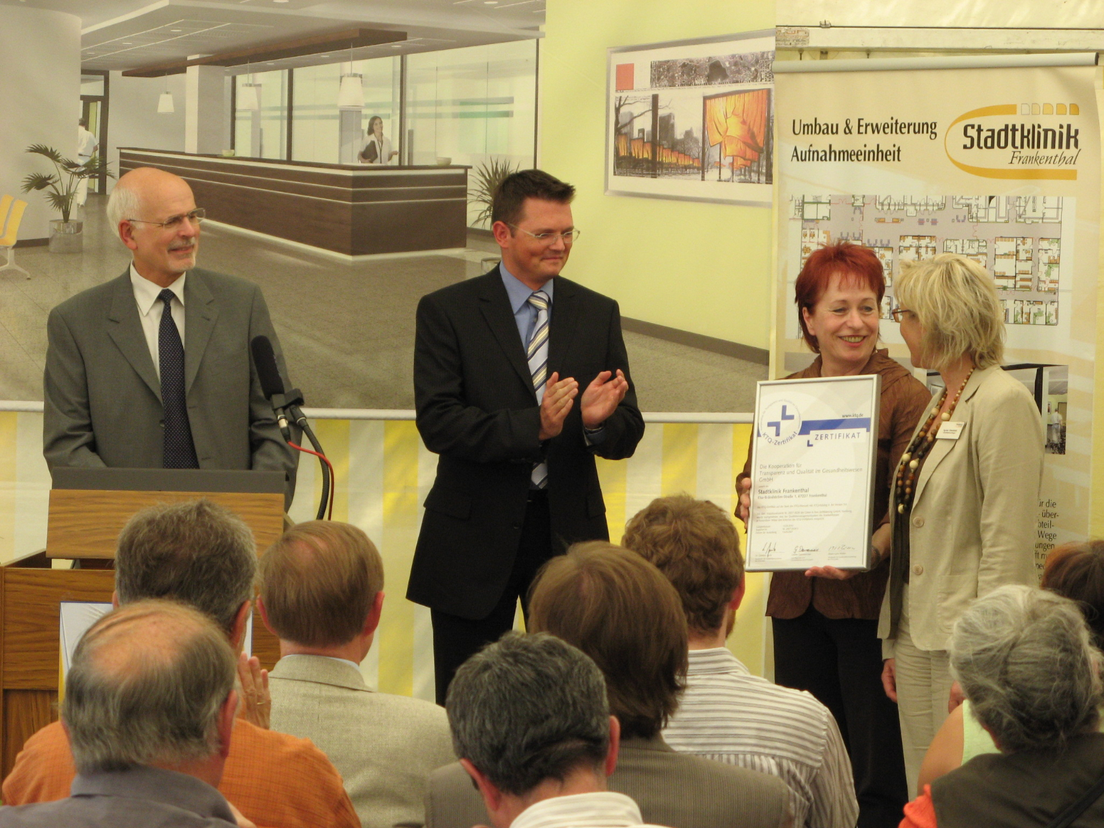 Einweihung ZNA & Feier KTQ-Zertifikat